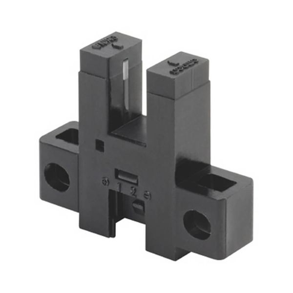 Photomicro sensor, slot type, standard-shape, 5 mm, NPN, connector image 1
