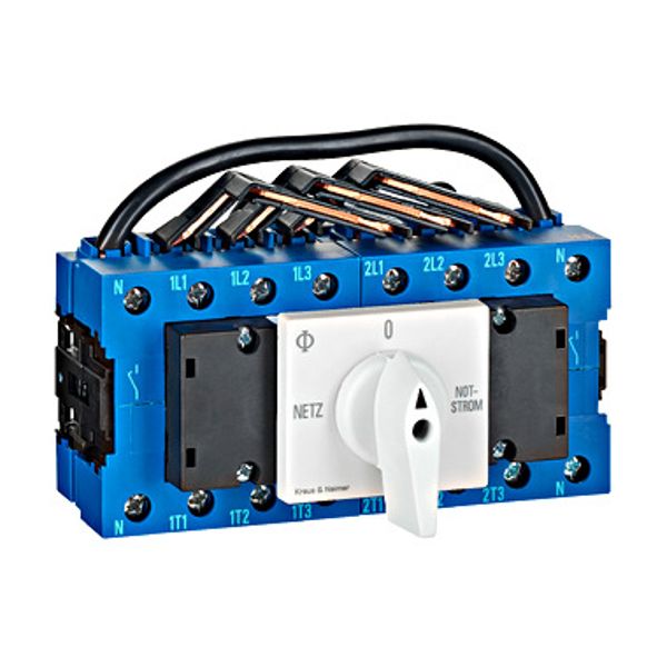 Switch Netz-0-Not, DIN-rail mounting mounting, 4-pole 40A image 1