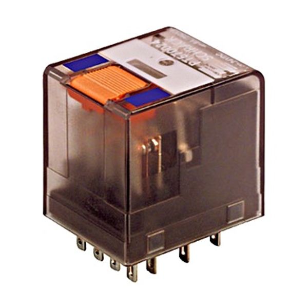 Plug-in Relay 11 pin 3 C/O 24VDC 10A, series PT image 1