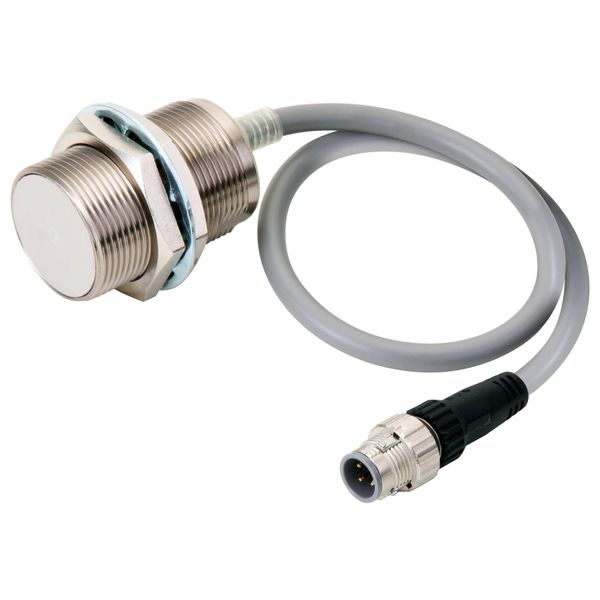 Proximity sensor, inductive, M30, 10 mm, shielded, DC, 2-wire, NO, M12 image 1