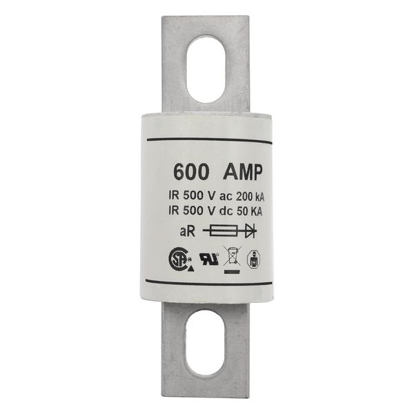 FUSE 500A 1000VDC 2BKN/75 AR CU image 13