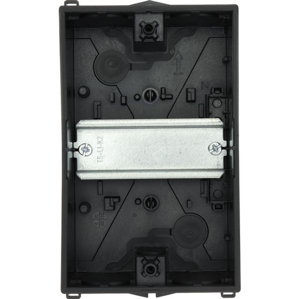 Insulated enclosure, HxWxD=160x100x145mm, +mounting rail image 5