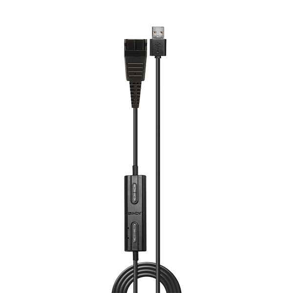 USB Type A to Quick Disconnect (Jabra) Headset Adapter For use with Jabra QD Headsets image 2