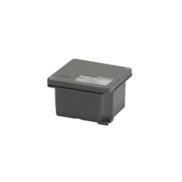JUNCTION BOX IN DIE-CAST ALUMINIUM - PAINTED GREY RAL 7037 - 91X91X54 image 1