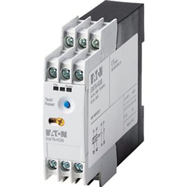 Thermistor overload relay for machine protection, 1N/O+1N/C, 24-240VAC/DC, with reclosing lockout image 4
