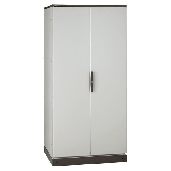 Altis metal cabinet - IP55 IK10 - RAL 7035 - 2200x600x800 mm image 1