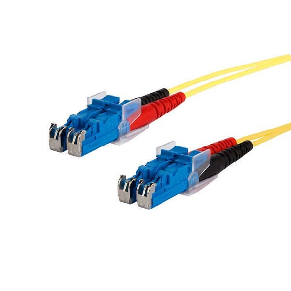 OpDAT patch cord E2000-D/E2000-D OS2, 10.0 m image 1