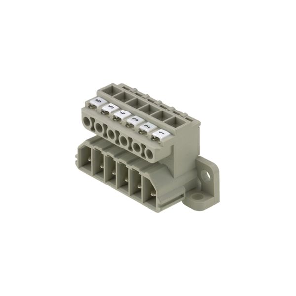 PCB plug-in connector (wire connection), 7.00 mm, Number of poles: 10, image 1