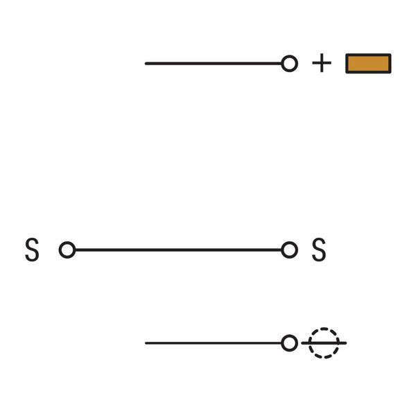 2-conductor actuator terminal block with colored conductor entries 2.5 image 3