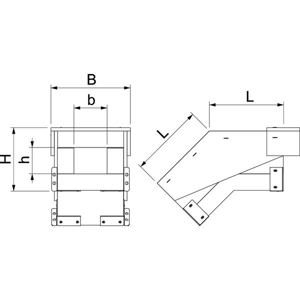 PLCS VF090810 Vertical bend falling EI90 for PLCS D090810 100x80 image 2