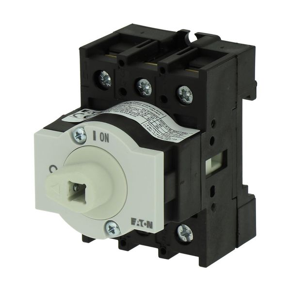 On-Off switch, P1, 40 A, rear mounting, 3 pole, Without metal shaft image 15