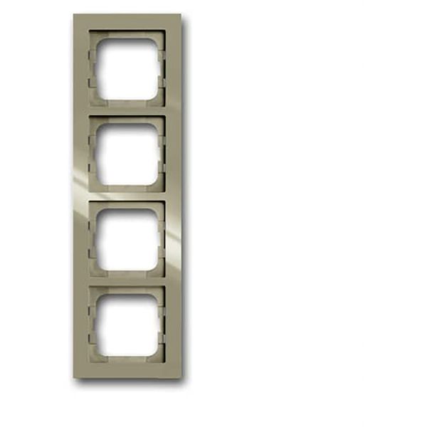 1724-299 Cover Frame Busch-axcent® maison-beige image 1