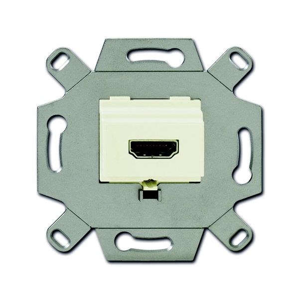 HDMI-Anschlussdose mit Schraubklemmen und Zugentlastung image 1