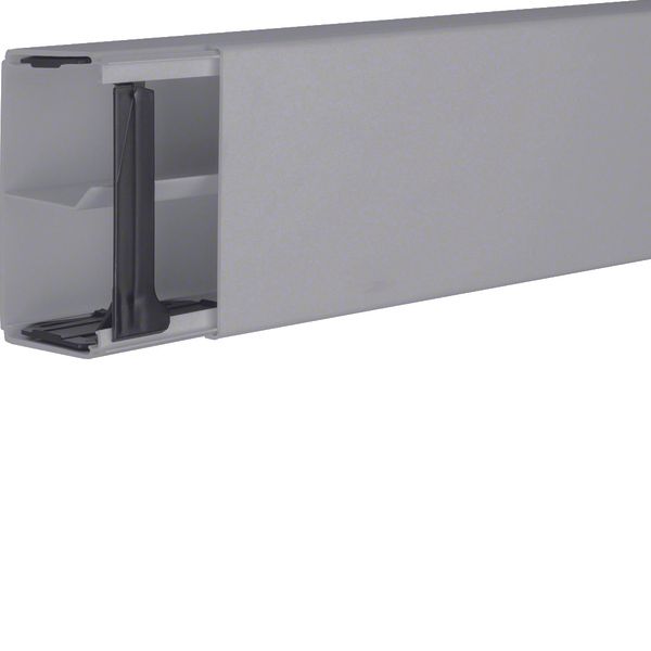 Trunking with partition from PVC LF 60x110mm stone grey image 1