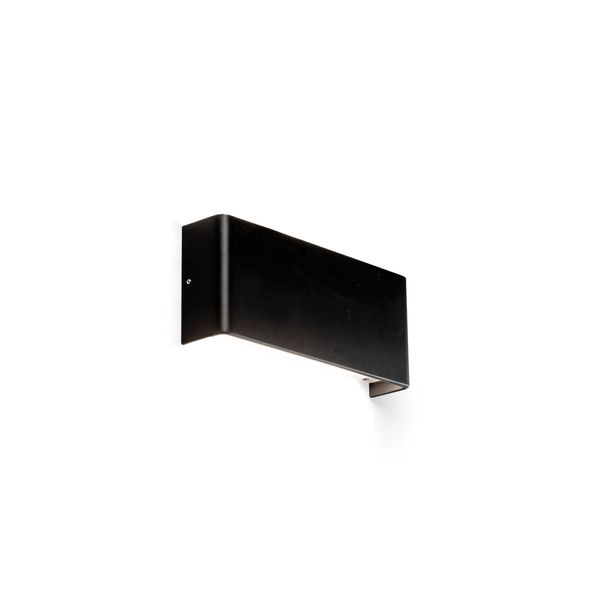 NASH BLACK WALL LAMP LED 8W image 1