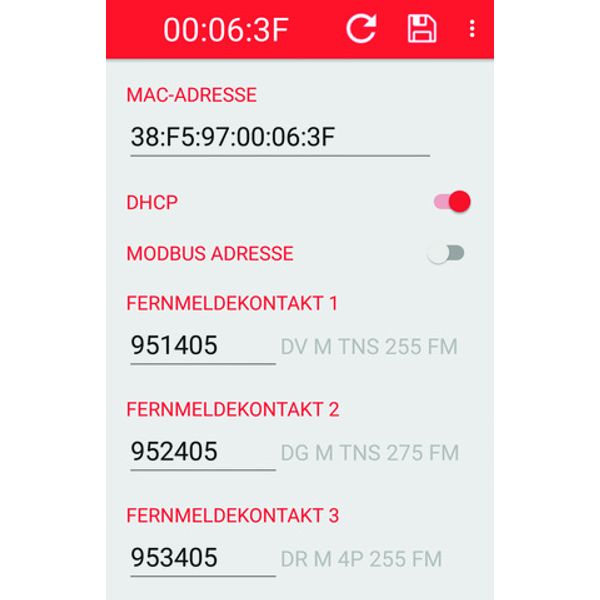 DEHNrecord Alert f. transmission SPD status info. via modbus RTU/TCP image 2