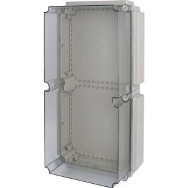 Insulated enclosure, top+bottom open, HxWxD=796x421x275mm, NA type image 2