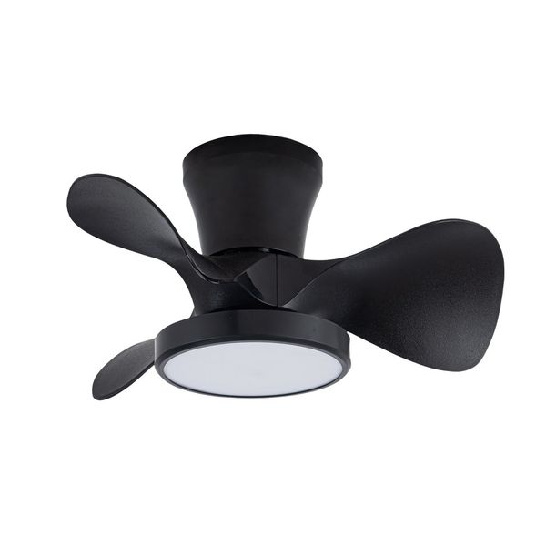 Moll LED Ceiling Fan 20W 1900Lm CCT Dim Black image 1