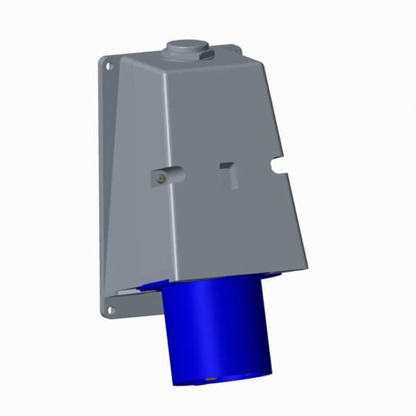 Surface inlet, 9h, 63A, IP44, 3P+N+E image 1