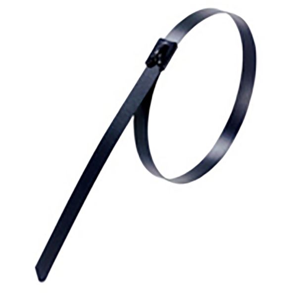 YLS-4.6-1200BC CABLE TIE 100LB 47IN 316SS BLK COAT image 1