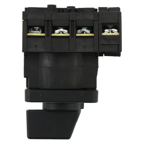 On-Off switch, P1, 40 A, flush mounting, 3 pole + N, with black thumb grip and front plate image 21