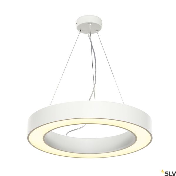 MEDO RING 60 LED pendulum luminaire, white image 2