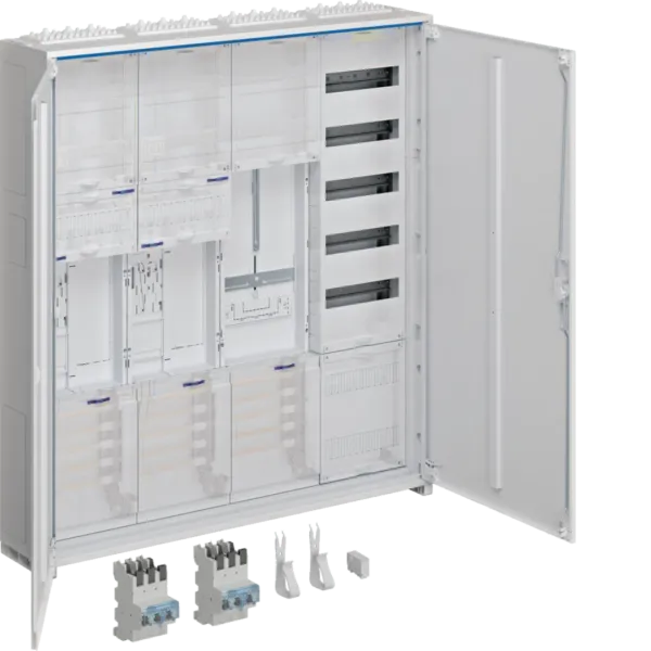 Complete cabinet, univers Z, 2ZP RES SG BKE-I, VT5, APZ, SLS 50A, 1100x1050x205mm image 1