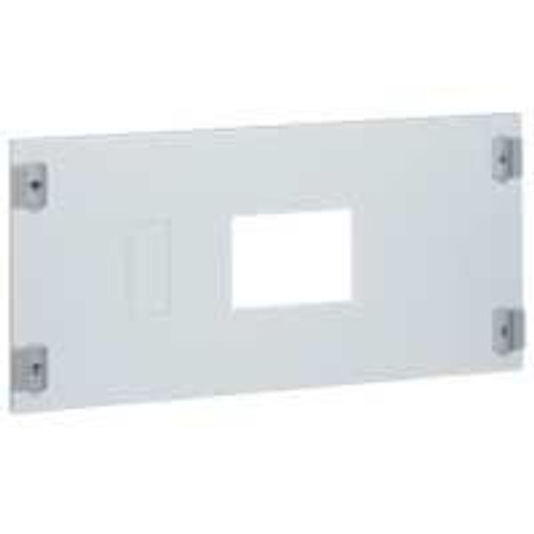 Metal faceplate XL³ 800/4000 - 1 DPX 630 horizontal - 1/4 turn - 24 mod image 1