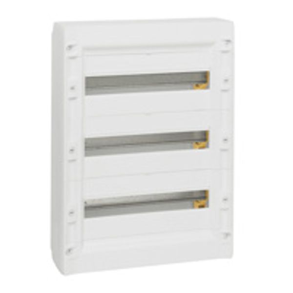 Distribution cabinet XL³ 125 - 3 rows - 54 modules - surface mounting image 1