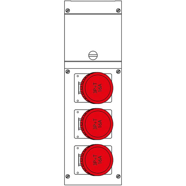 SURF.MOUNT.DISTRIBUTION ASSEMBLY BLOCK3 image 1