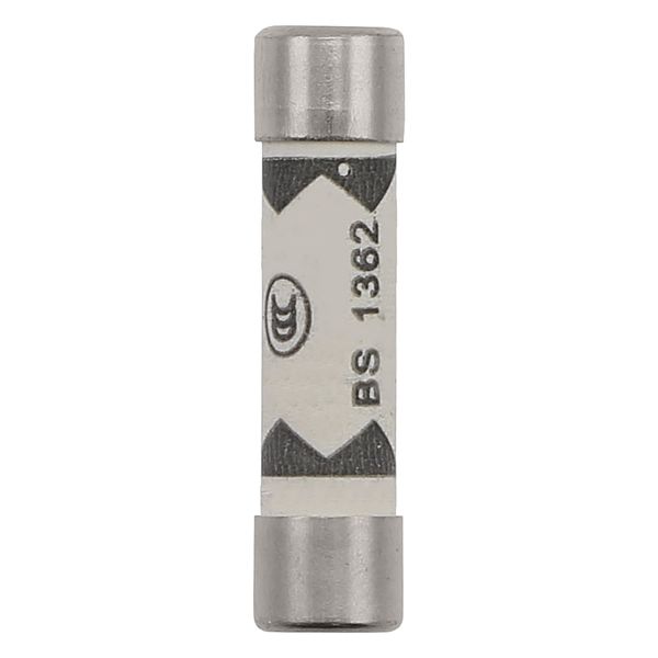 Fuse-link, Overcurrent NON SMD, 1 A, AC 240 V, BS1362 plug fuse, 6.3 x 25 mm, gL/gG, BS image 21