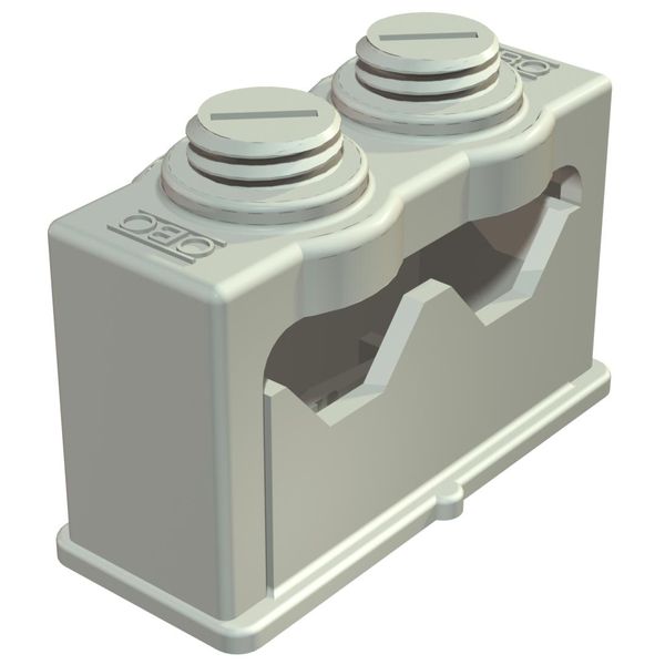 3040 2  Greif ISO clip, 2 cables, 6-16mm, light gray Polystyrene image 1