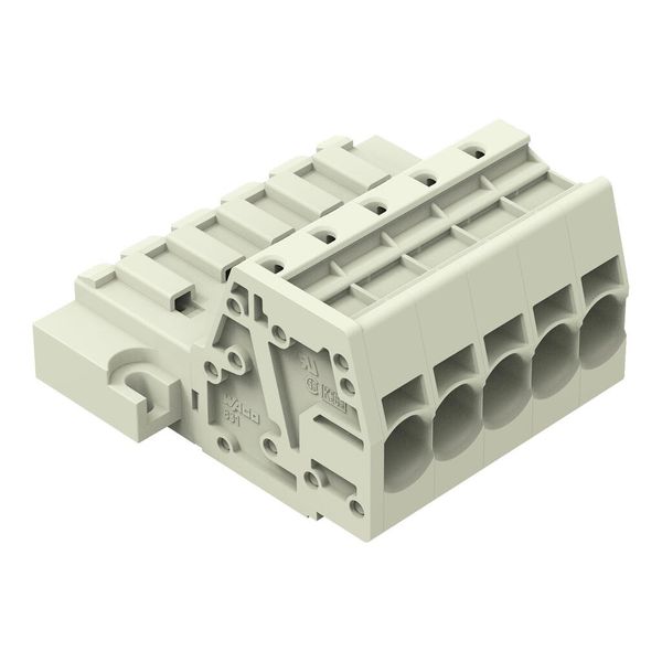 831-3205/109-000 1-conductor male connector; Push-in CAGE CLAMP®; 10 mm² image 1