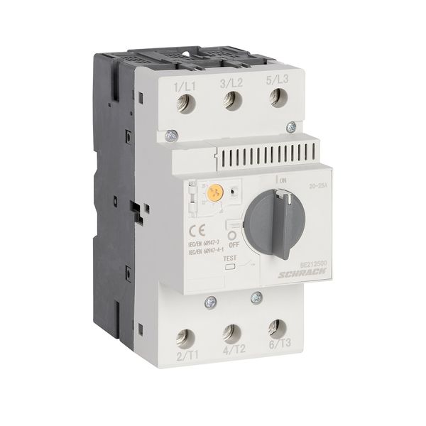 Motor Protection Circuit Breaker BE2, size 1, 3-pole, 20-25A image 1