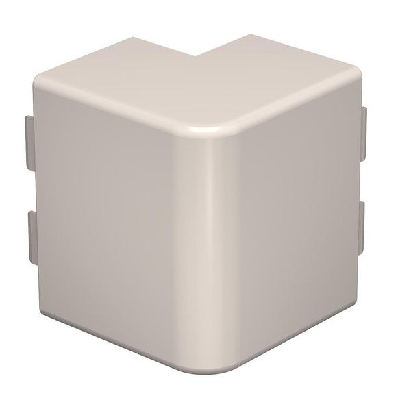 WDK HA60110CW  Outer corner cover, for WDK channel, 60x110mm, cream white Polyvinyl chloride image 1