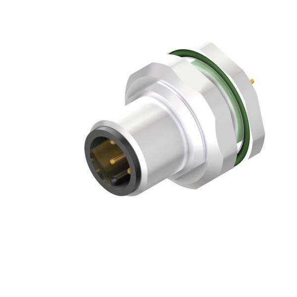 Circular plug connector, installation (PCB connection system), M12, Nu image 2