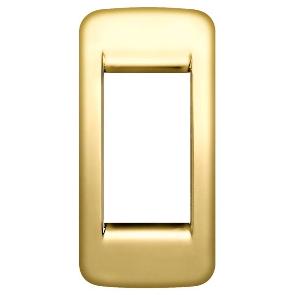 Rondò plate 1Mpan metal polished gold image 1