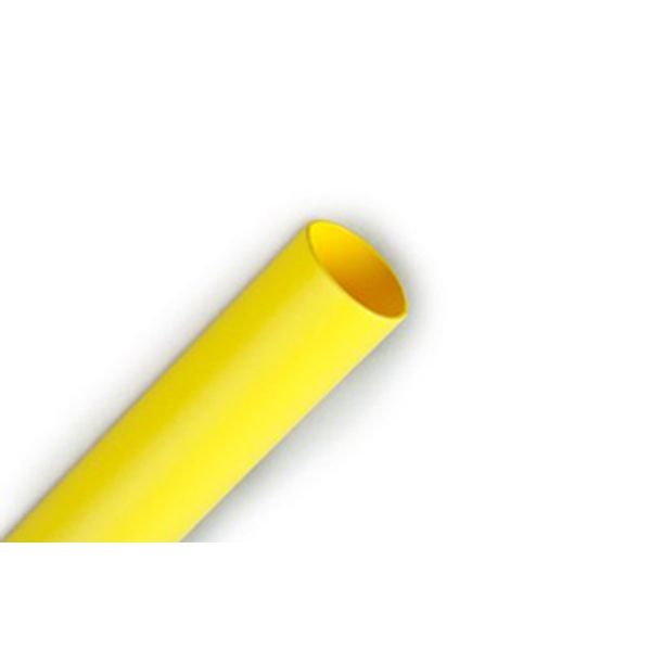 Heat-shrinking tubing 38/19 yellow. image 1