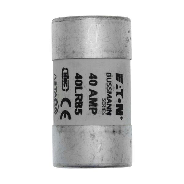 House service fuse-link, LV, 40 A, AC 415 V, BS system C type II, 23 x 57 mm, gL/gG, BS image 2