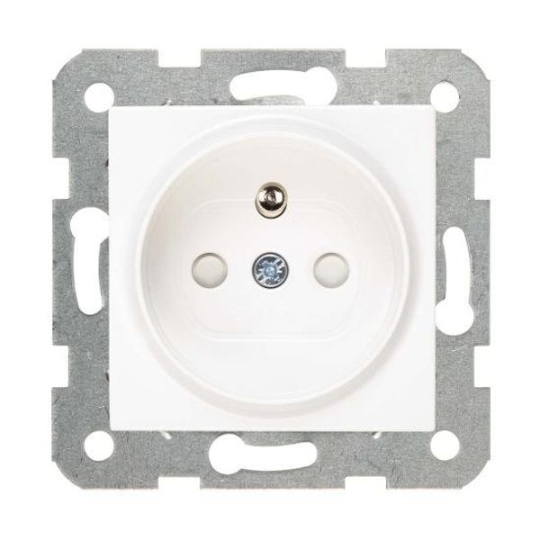 Karre-Meridian White (Quick Connection) Child Protected UPS Socket image 1