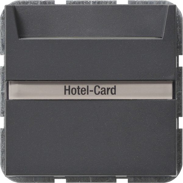 hotel-card 2-way m-c (ill.) in.sp. System 55 anthra. image 1