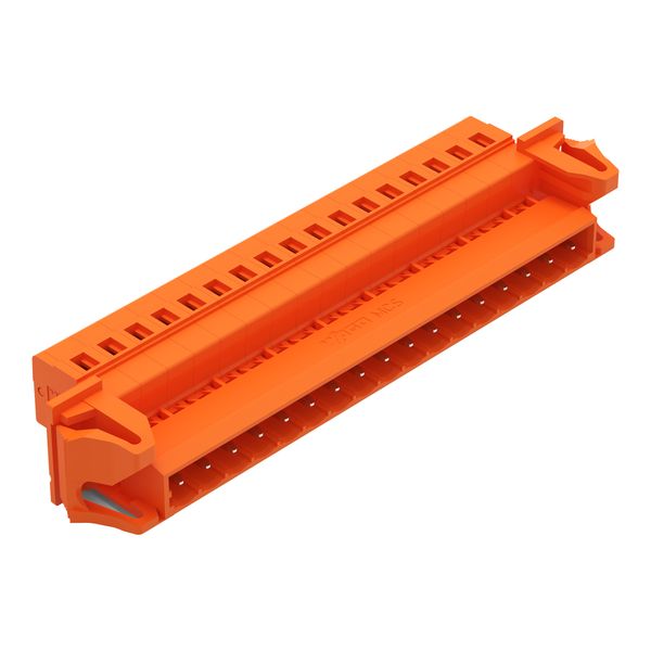 1-conductor male connector CAGE CLAMP® 2.5 mm² orange image 2