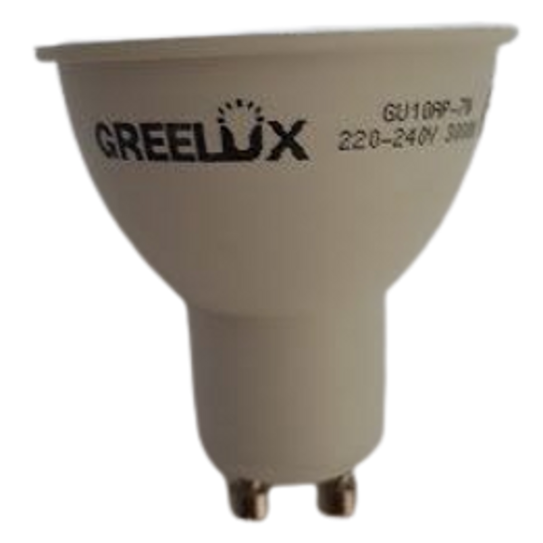 LED Bulb GU10 8W 3000K Greelux image 1