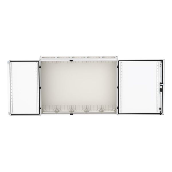 Wall-mounted enclosure EMC2 empty, IP55, protection class II, HxWxD=950x1300x270mm, white (RAL 9016) image 5