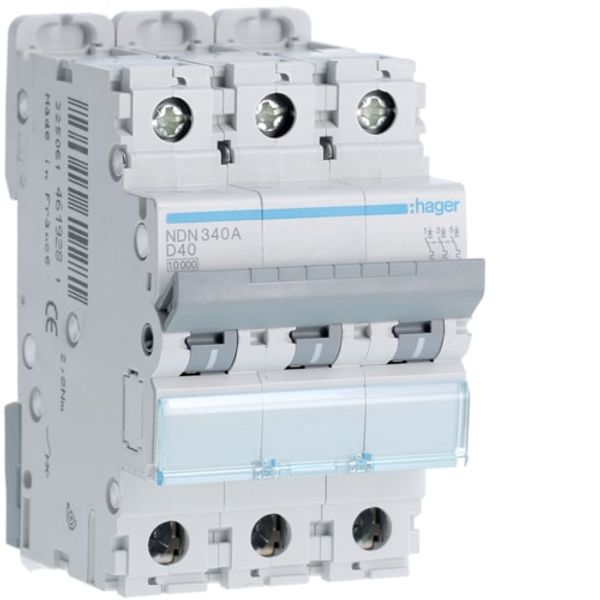 AUTOMATIC FUSE 10KA D 3X40A image 1