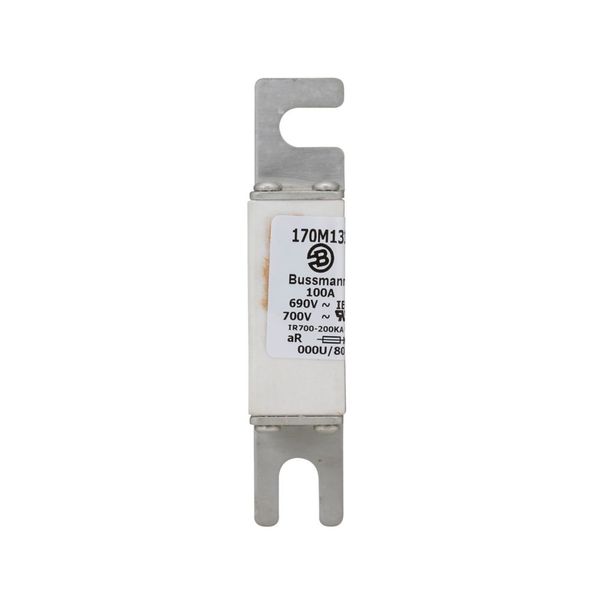 Fuse-link, high speed, 100 A, AC 690 V, DIN 000, 21 x 40 x 100 mm, aR, DIN, IEC image 11