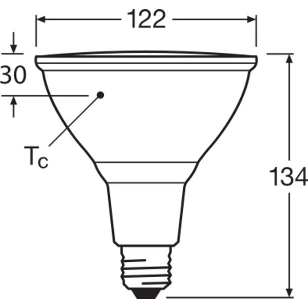 LED PAR38 P 13.5W 827 E27 image 8