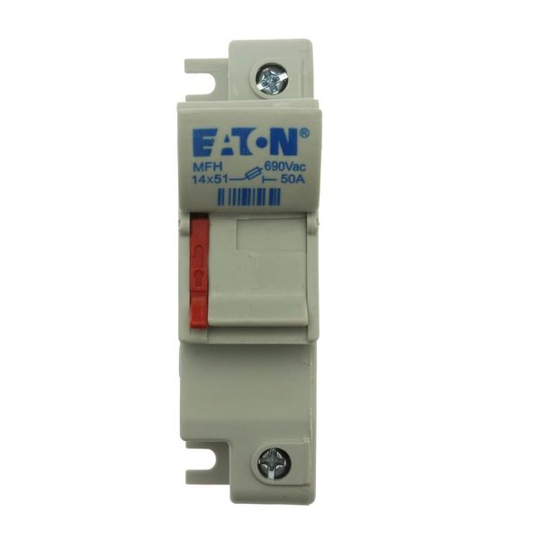 Fuse-holder, low voltage, 50 A, AC 690 V, 14 x 51 mm, 1P, IEC image 8