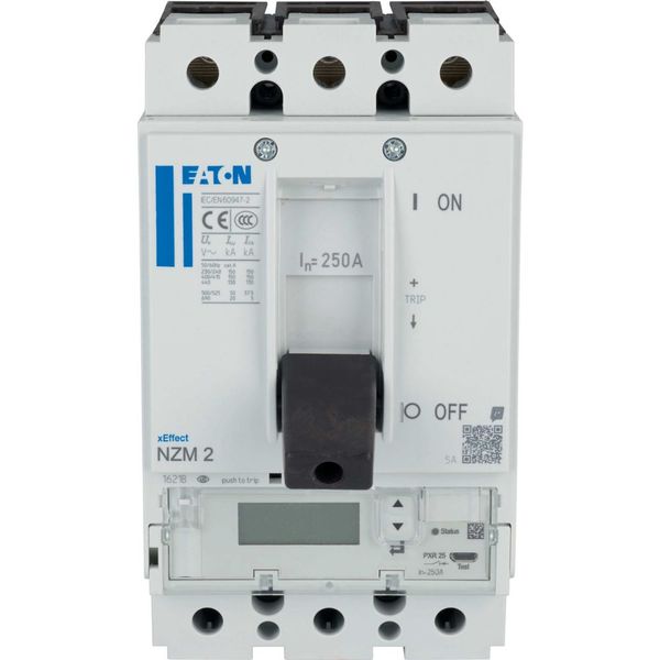 NZM2 PXR25 circuit breaker - integrated energy measurement class 1, 250A, 3p, Screw terminal image 10