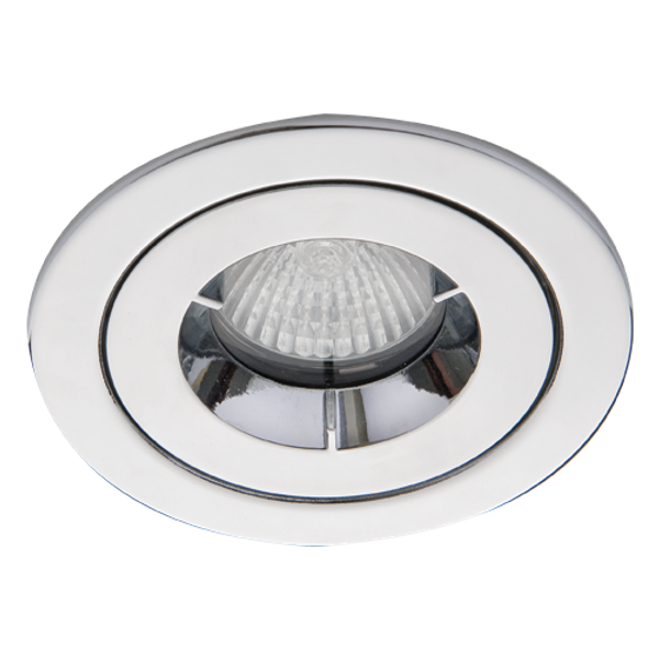 iCage Mini IP65 GU10 Die-Cast Fire Rated Downlight Chrome image 2